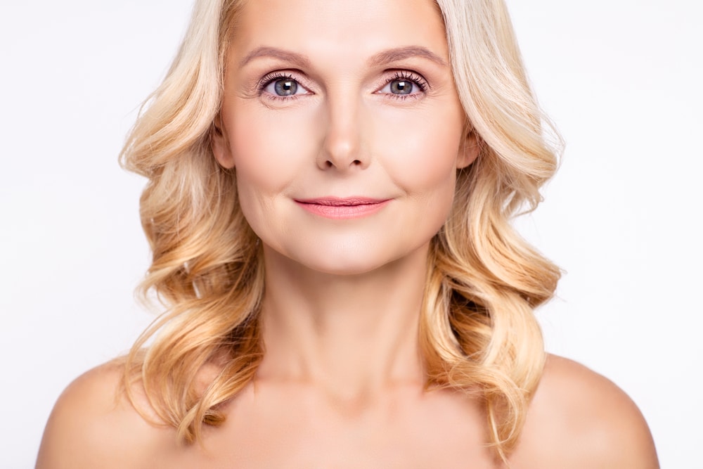 Cropped,View,Portrait,Of,Attractive,Perfect,Woman,With,Clean,Clear Neck Lift St George UT